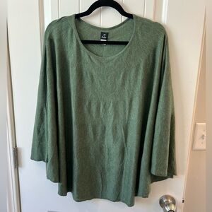 Echo Poncho Cape Green NWT